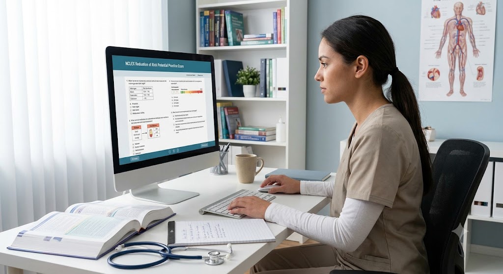 NCLEX Reduction of Risk Potential Questions Answers Banner