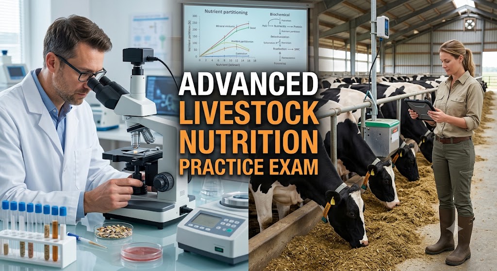 Advanced Livestock Nutrition Practice Exam Banner