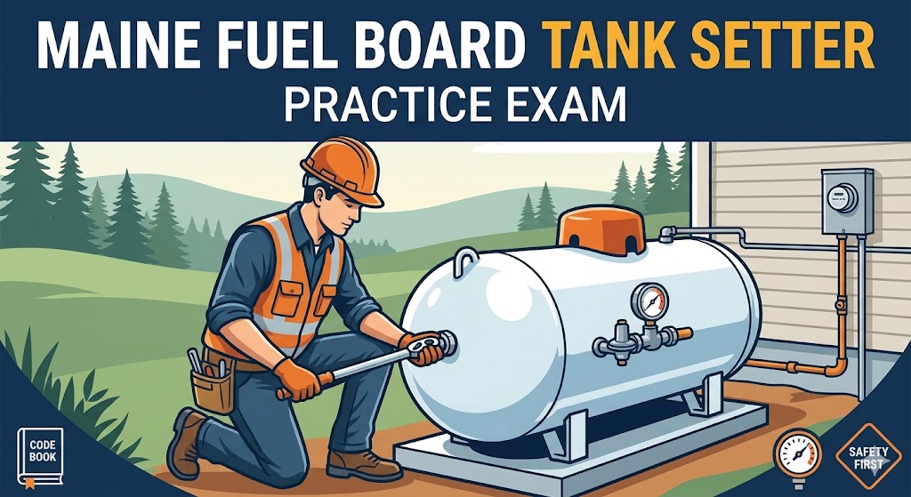 Maine Fuel Board Tank Setter Practice Test Banner
