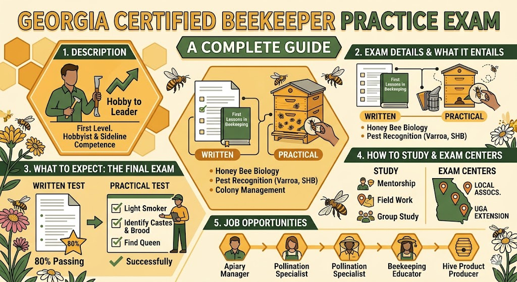 Georgia Certified Beekeeper Practice Exam Banner