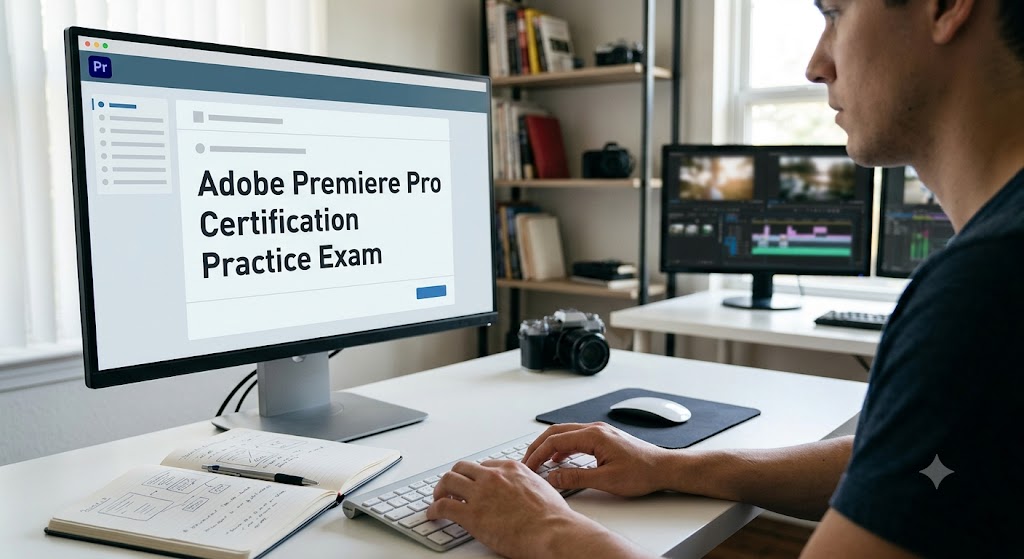 Adobe Premiere Pro Certification Practice Test Banner
