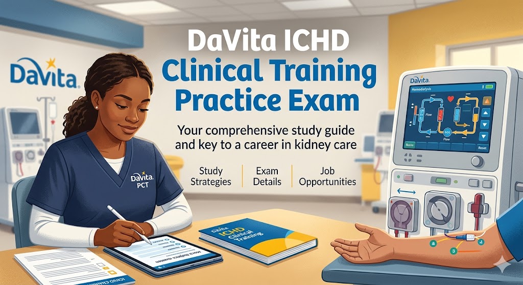 DaVita ICHD Clinical Training Practice Test Banner
