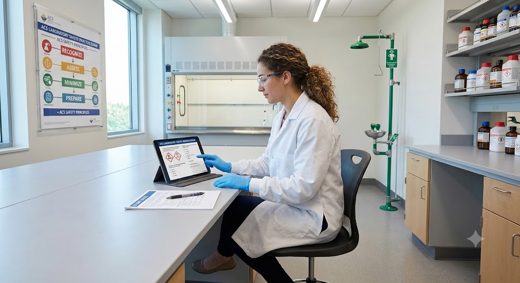 American Chemical Society (ACS) Laboratory Safety Practice Test Banner
