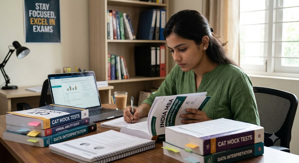 MBA Entrance Practice Test & Exam Prep | India Banner