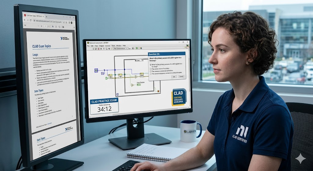 Certified LabVIEW Associate Developer (CLAD) Practice Test Banner