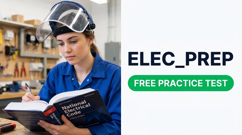 Electrician Practice Test & Exam Prep Banner