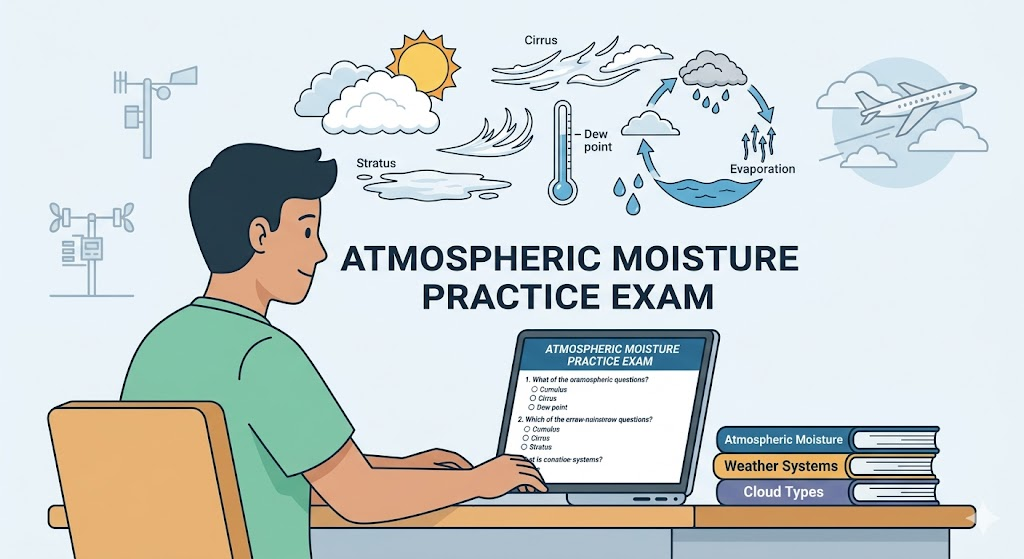 Atmospheric Moisture Practice Test Banner