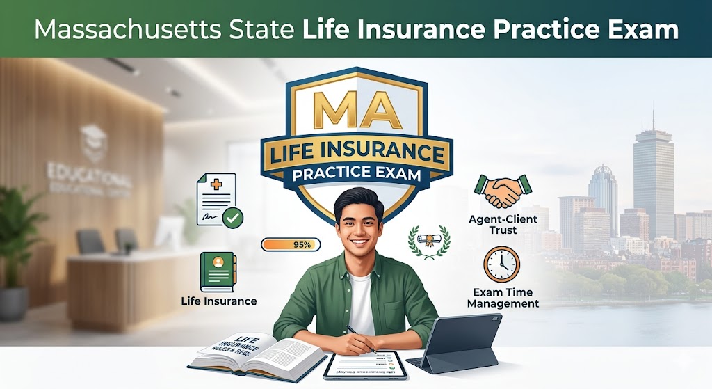 Massachusetts State Life Insurance Practice Exam Banner