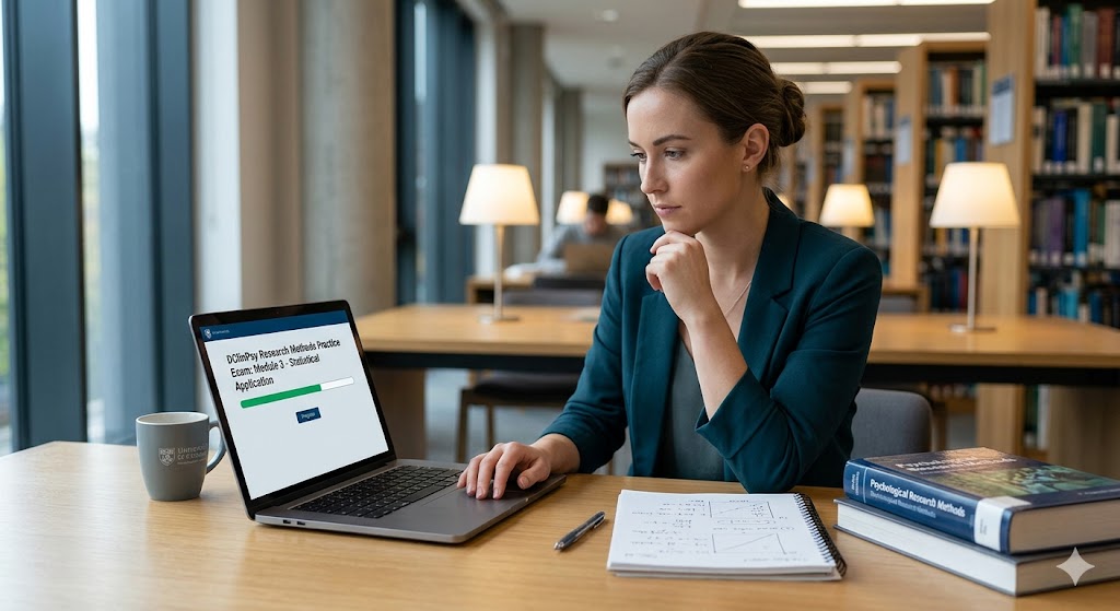 Doctorate in Clinical Psychology (DClinPsy) Research Methods Practice Test Banner