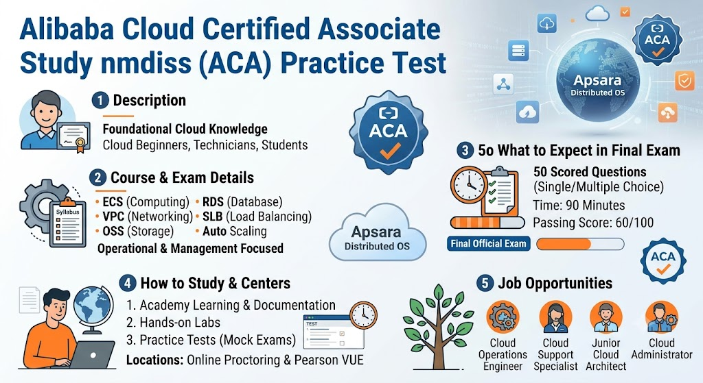 Alibaba Cloud Certified Associate (ACA) Practice Test Banner