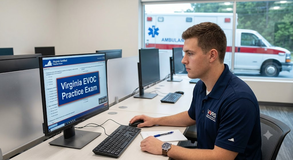 Virginia Emergency Vehicle Operator Course (EVOC) Practice Exam Banner