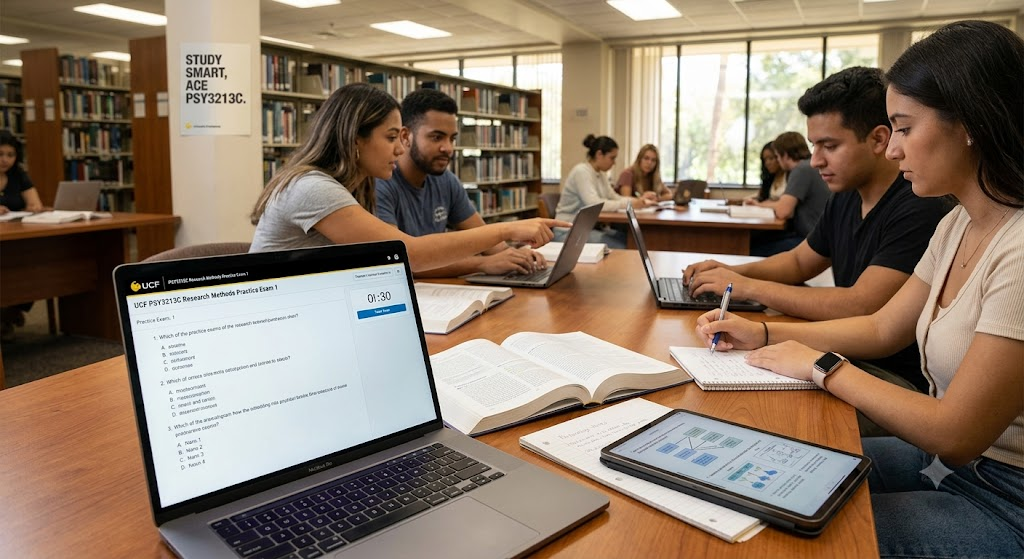 University of Central Florida (UCF) PSY3213C Research Methods in Psychology Practice Exam 1 Banner