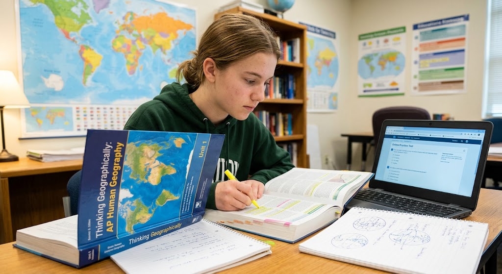 APHG Unit 1 Practice Test (Free MCQ and FRQ) Banner