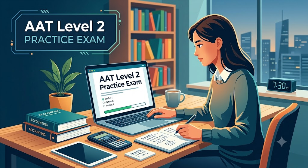 AAT Level 2 Practice Test Banner
