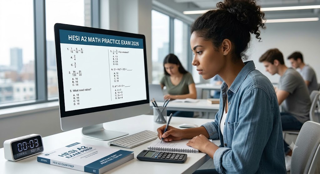 HESI A2 Math Practice Test 2026 (50 Question Answers) Banner