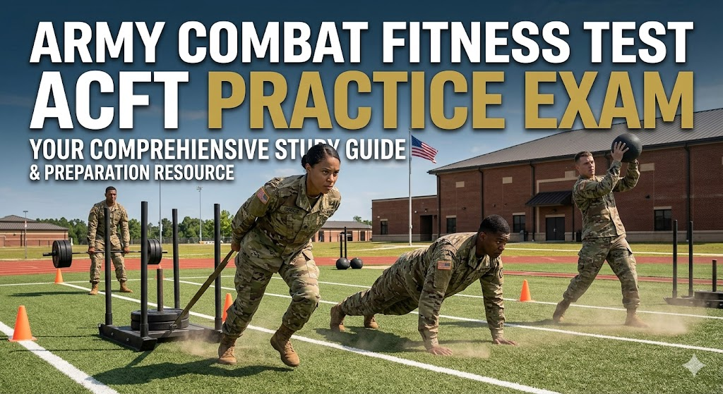 Army Combat Fitness Test (ACFT) Practice Test Banner
