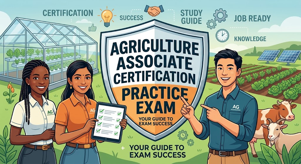 Agriculture Associate Industry Certification Practice Exam Banner