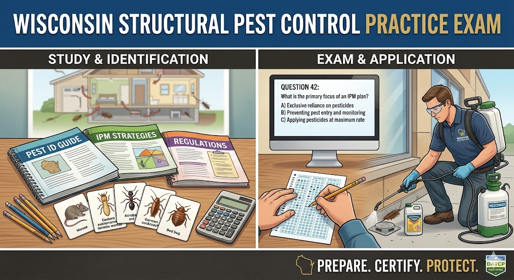 Wisconsin Structural Pest Control Practice Exam Banner