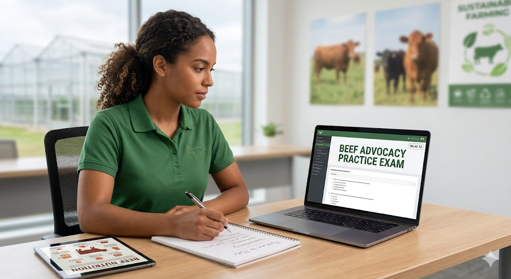 Beef Advocacy Practice Test Banner