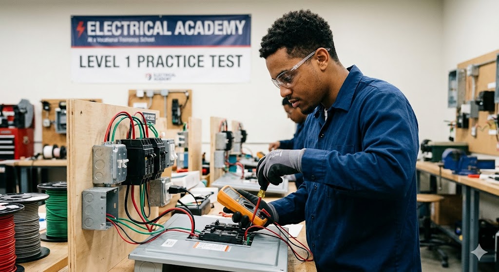 Electrical Academy Level 1 Practice Test Banner