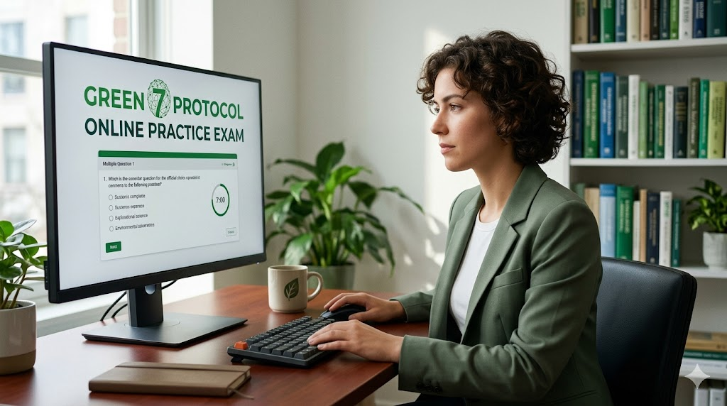 Green 7 Protocol Online Practice Exam Banner