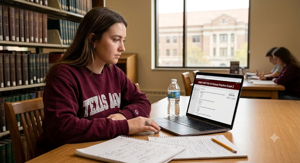 TAMU HIST106 US History Practice Exam 2 Banner