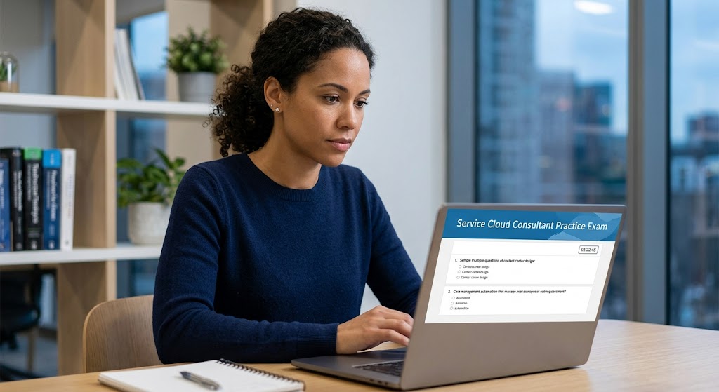 Service Cloud Consultant Practice Exam Banner