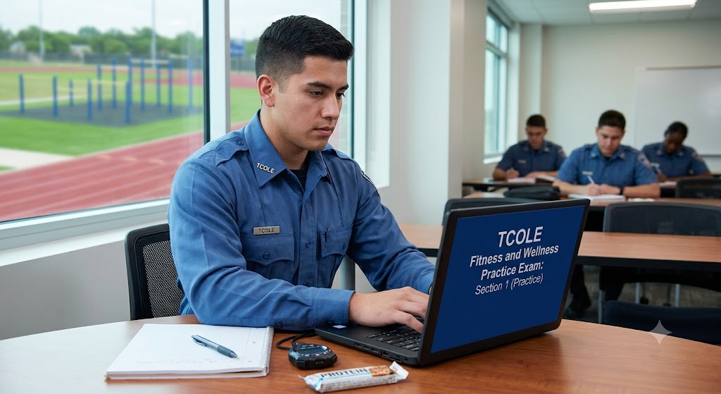 TCOLE Fitness and Wellness Practice Exam Banner