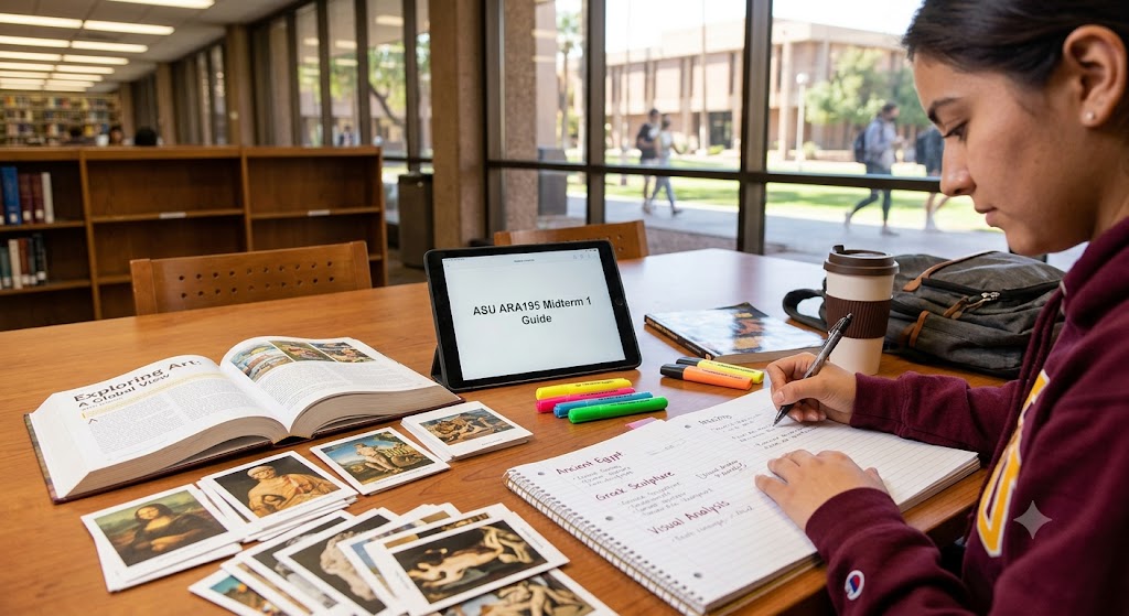 Arizona State University (ASU) ARA195 Art in My World Midterm 1 Practice Exam Banner
