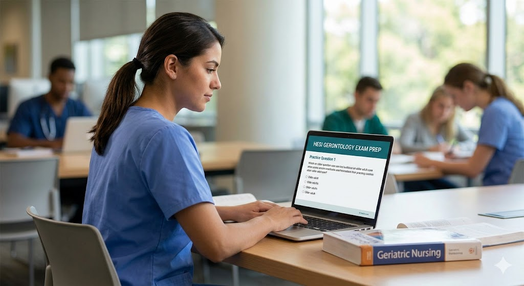 HESI Gerontology Practice Test Banner