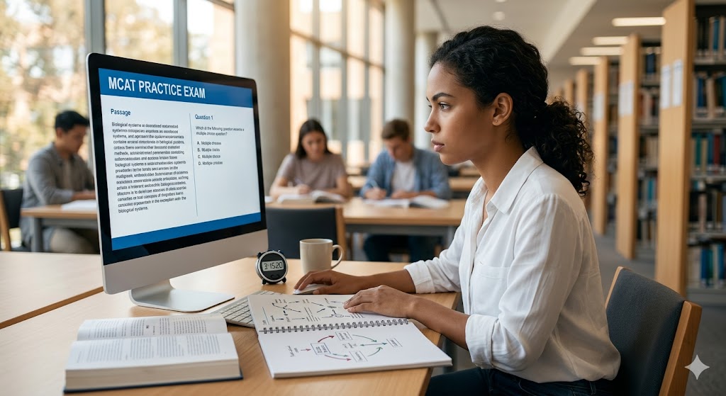 Medical College Admission Test (MCAT) Practice Exam Banner