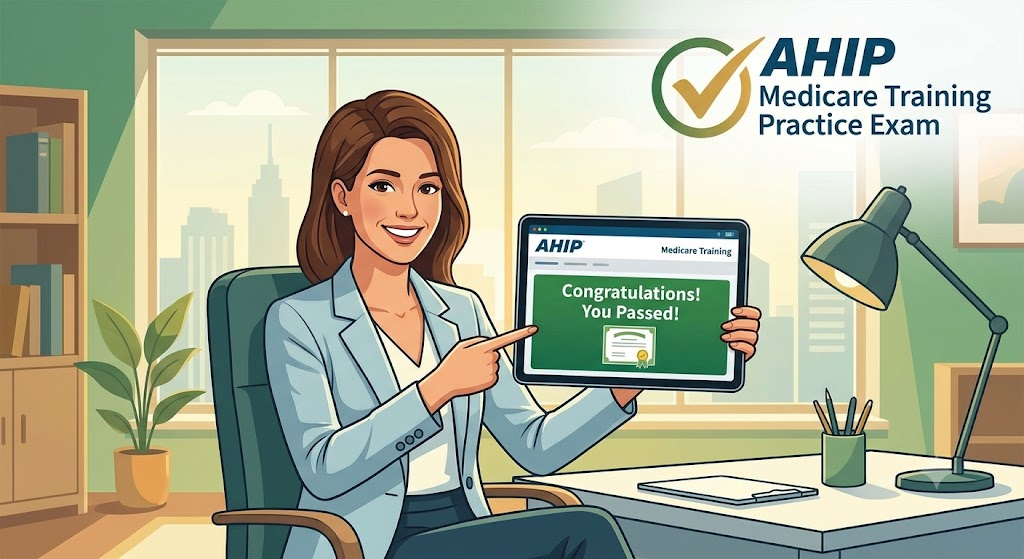 AHIP Training Practice Test Banner