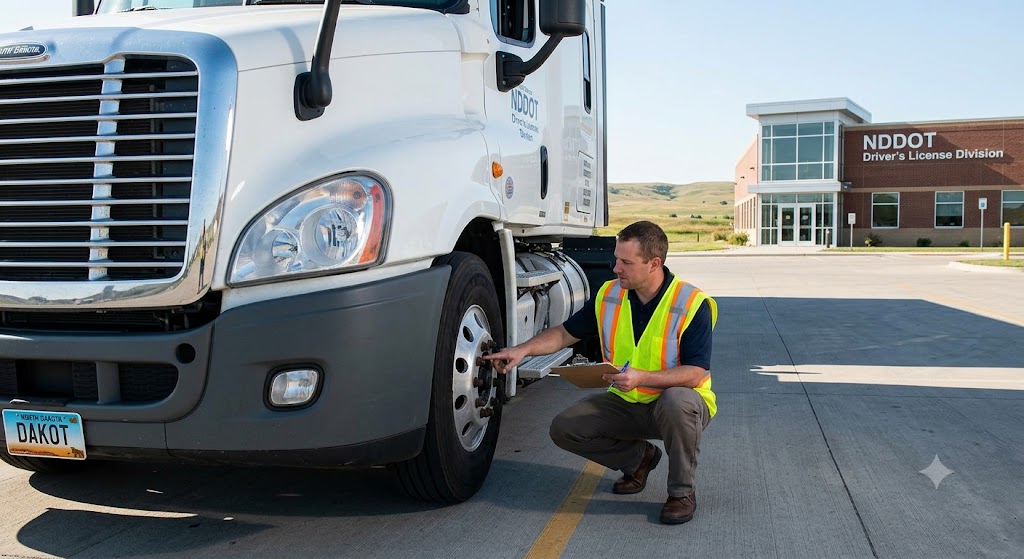 North Dakota CDL Pre-Trip Practice Test Banner
