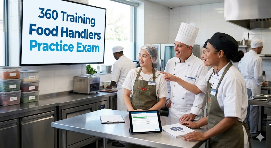 360 Training Food Handlers Practice Exam Banner