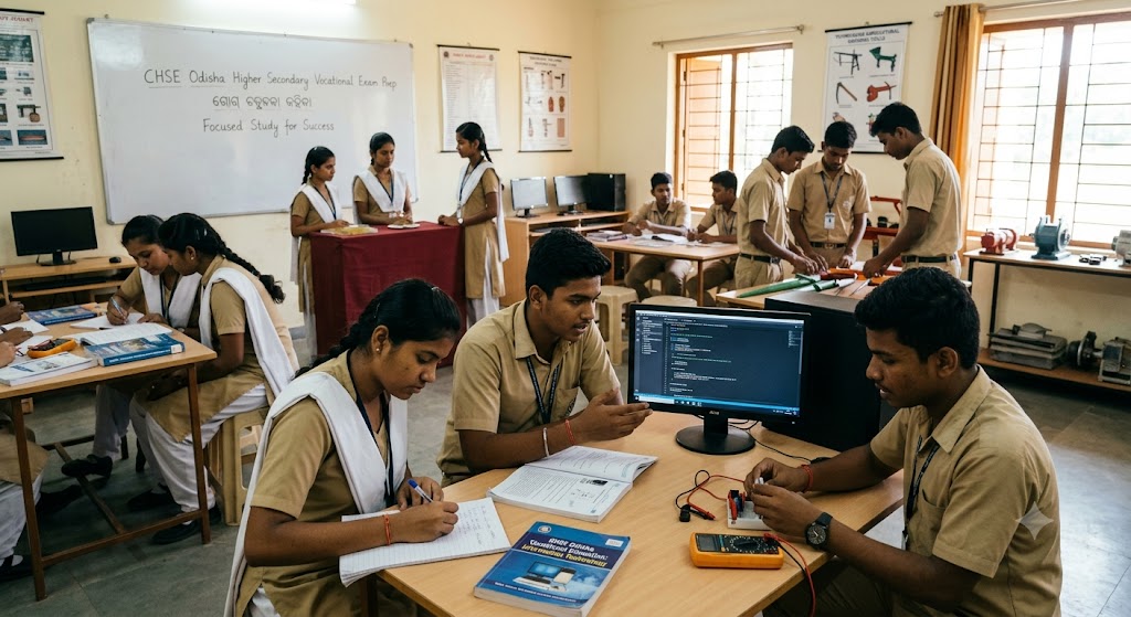 CHSE Odisha Higher Secondary Vocational Exam Prep | India Banner