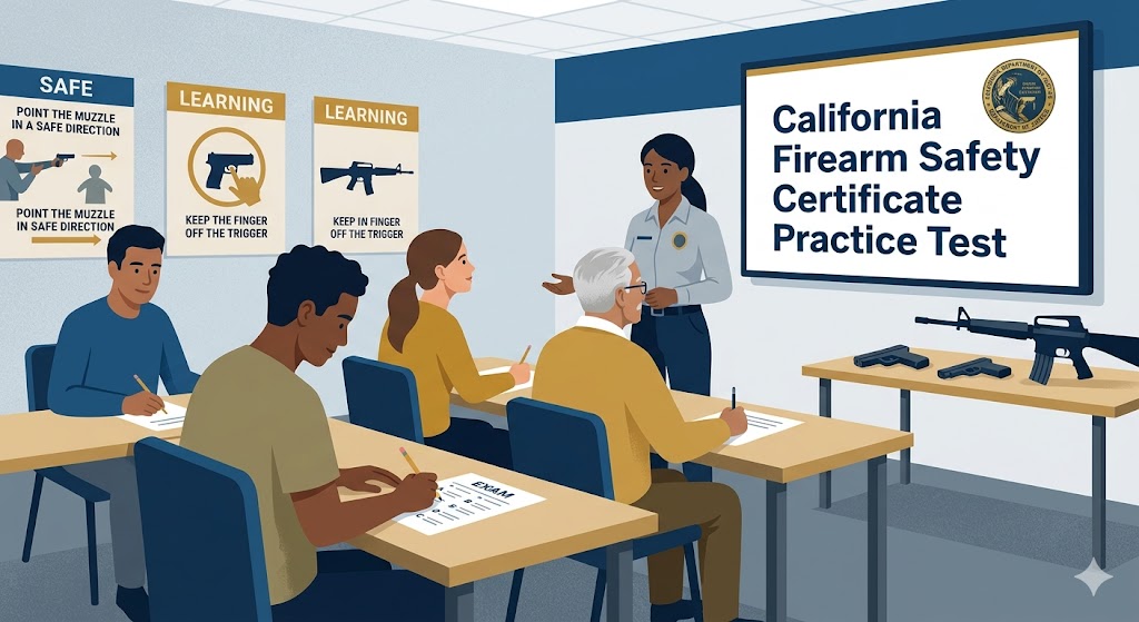 California Firearm Safety Certificate Practice Test Banner