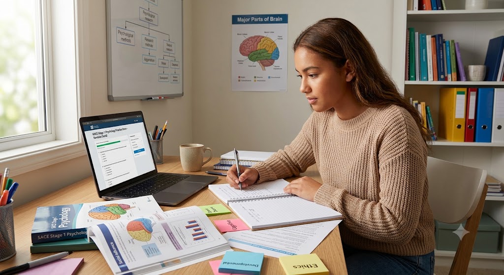 SACE Stage 1 Psychology Practice Exam Banner