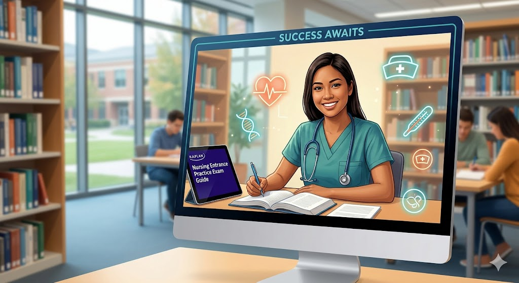 Kaplan Nursing Entrance Practice Exam Banner