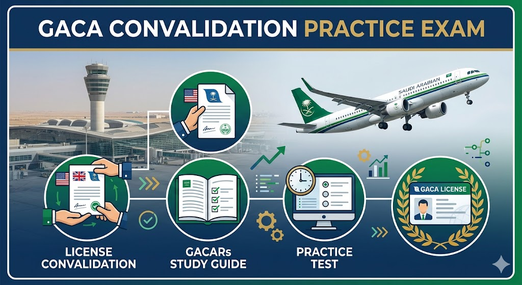 GACA Convalidation Practice Test Banner