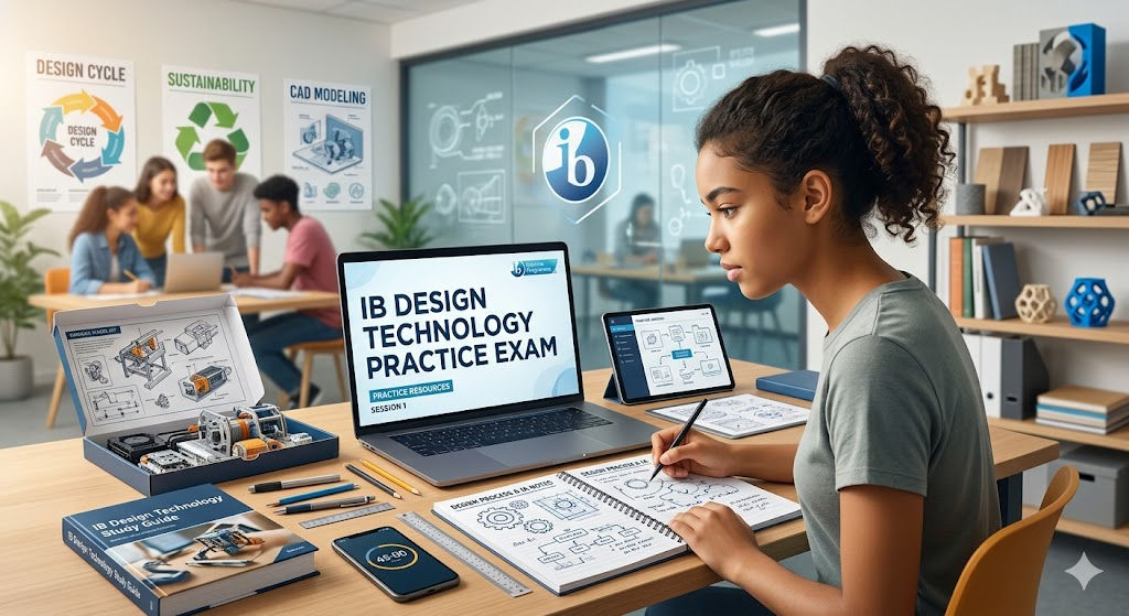 IB Design Technology Practice Exam Banner