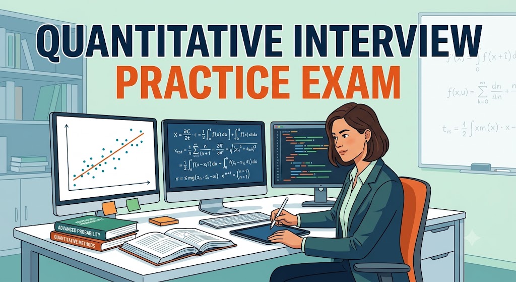 Quantitative Interview Practice Test Banner
