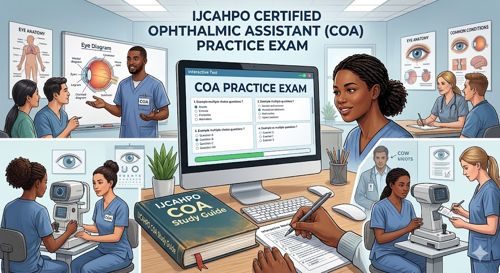 IJCAHPO Certified Ophthalmic Assistant (COA) Practice Exam Banner