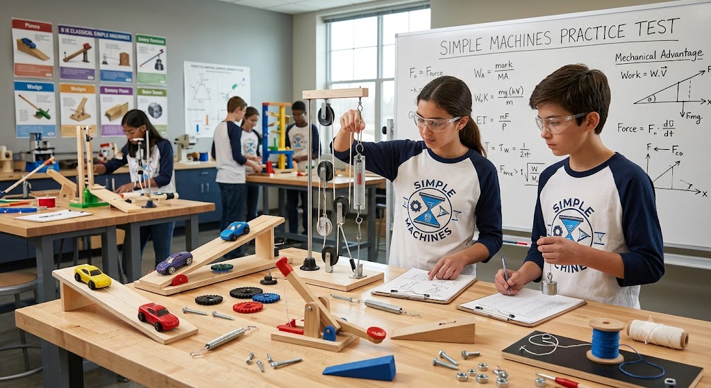 Science Olympiad Simple Machines Practice Test Banner