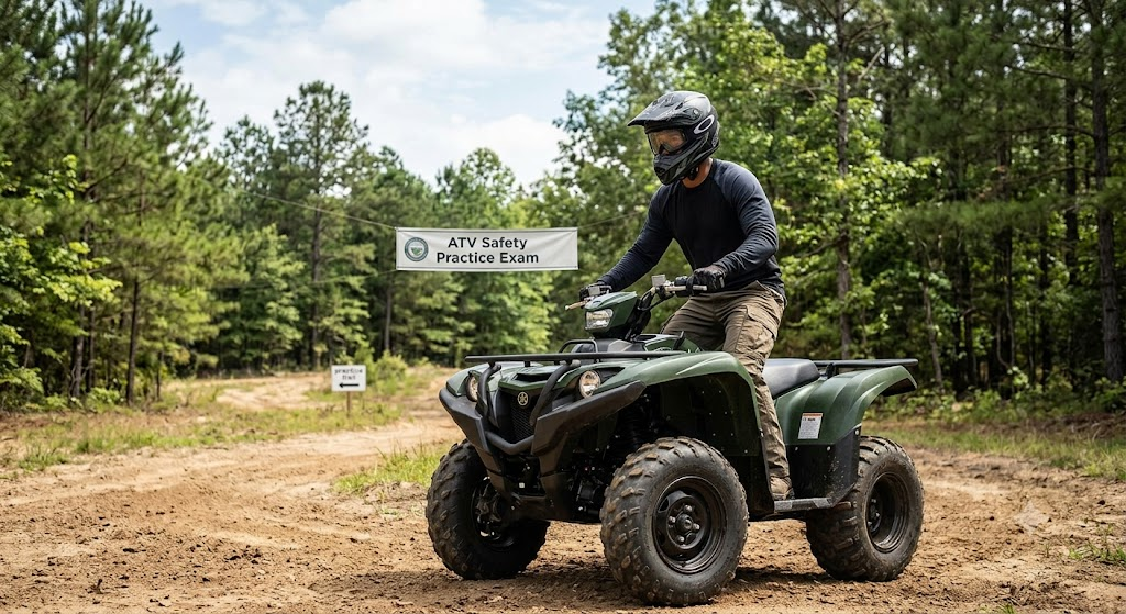 All Terrain Vehicle (ATV) Safety Practice Exam Banner