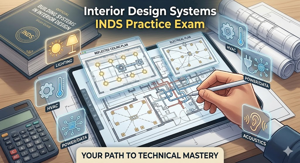 Interior Design Systems (INDS) Practice Test Banner