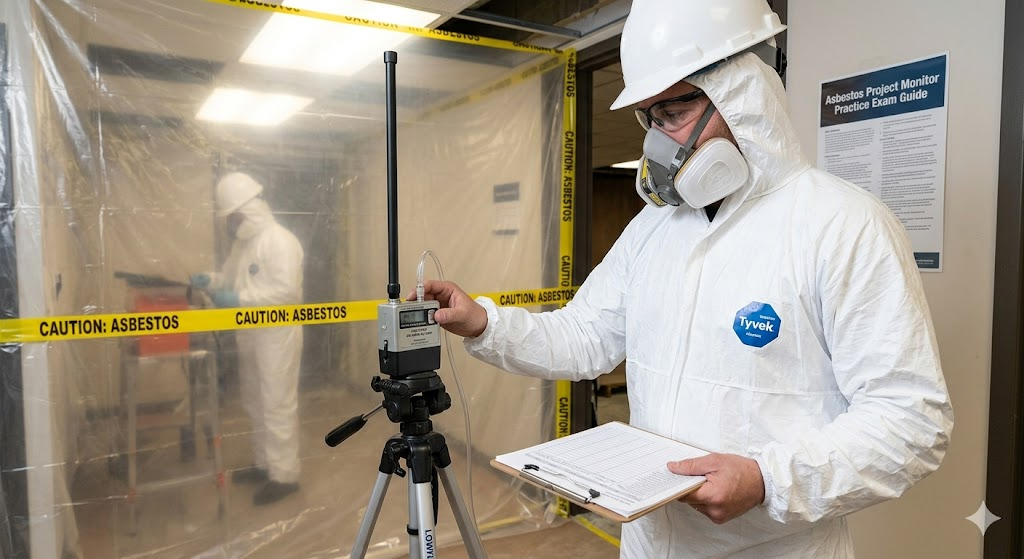 Asbestos Project Monitor Practice Exam Banner