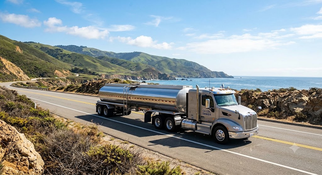 California CDL Tanker Practice Test 4 Banner