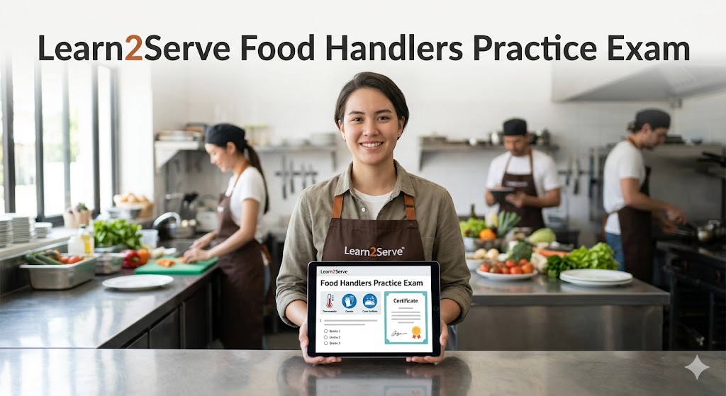 Learn2Serve Food Handlers Practice Test Banner