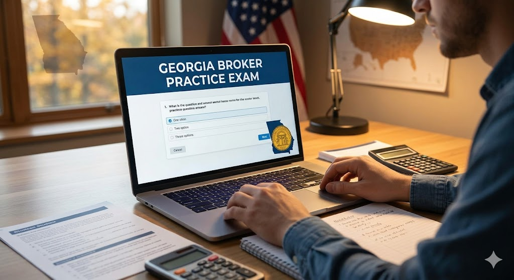 Georgia Broker Practice Exam Banner