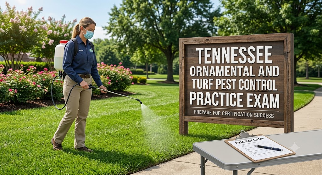Tennessee Ornamental and Turf Pest Control Practice Exam Banner